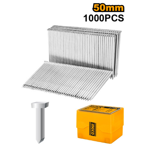Гвоздь по бетону ST 50 мм 1000шт INGCO ANA01501