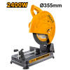 Пила монтажная 2400Вт 355х25,4х3 мм INGCO COS243558 INDUSTRIAL