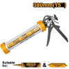 Пистолет для герметика 380 мм INGCO HCG0115 INDUSTRIAL