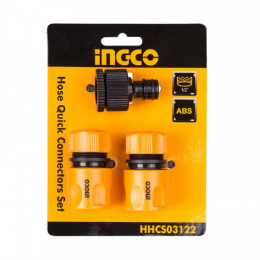 Набор соединителей для шлангов 3 шт 1/2\