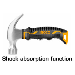 Мини молоток-гвоздодер 220гр. INGCO HMCH80808D SUPER SELECT