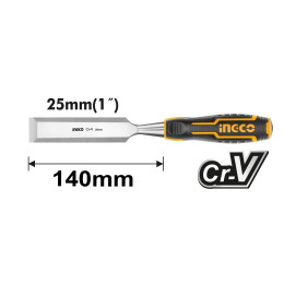 Стамеска 25x140 мм INGCO HWC0825 INDUSTRIAL