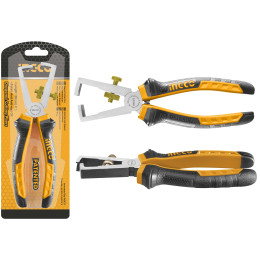 Плоскогубцы для зачистки проводов 160 мм INGCO HWSP08168