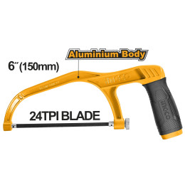 Ножовка мини по металлу 150мм INGCO MHHF1503