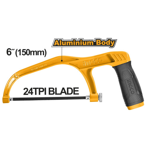 Ножовка мини по металлу 150мм INGCO MHHF1503