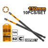 Бита ударная TORX 25х150мм 10 шт. INGCO INDUSTRIAL SDBIM11T2563