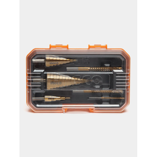 Набор ступенчатых сверл 6шт SUPER INGCO AKSDS2061 INDUSTRIAL