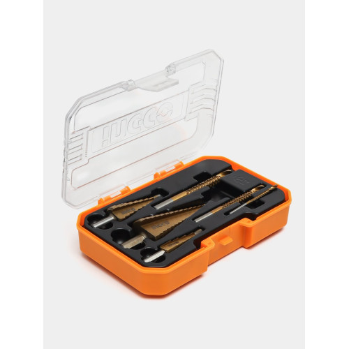 Набор ступенчатых сверл 6шт SUPER INGCO AKSDS2061 INDUSTRIAL