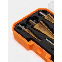 Набор ступенчатых сверл 6шт SUPER INGCO AKSDS2061 INDUSTRIAL