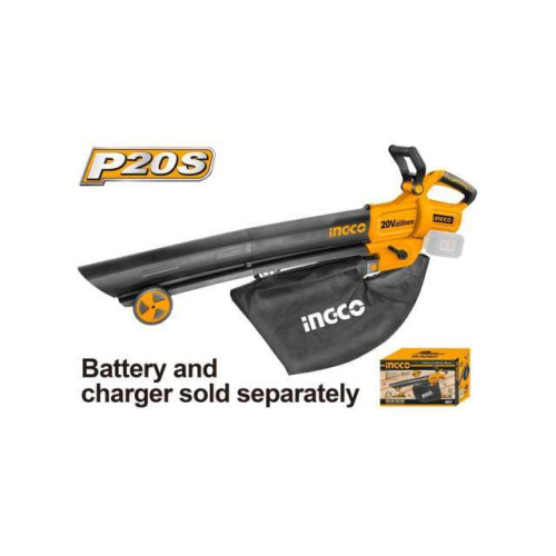 Аккумуляторная воздуходувка 40В без АКБ и ЗУ INGCO CABLI2003 INDUSTRIAL