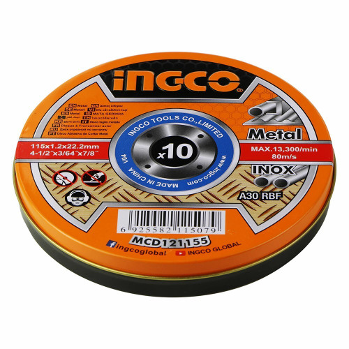 Комплект аккумуляторная угловая шлифмашина 115мм INGCO CAGLI2011582 SUPER SELECT INDUSTRIAL