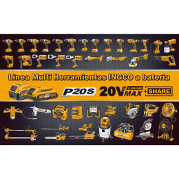 Набор Шуруповерт 20В 45Нм и УШМ 115 мм 20В INGCO CKLI2009 INDUSTRIAL