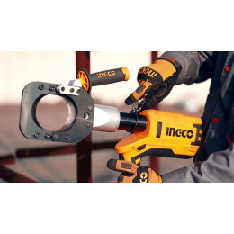 Аккумуляторный гидравлический кабелерез 20В, 2АКБ 4Ач, и ЗУ INGCO CRCLI2002 INDUSTRIAL