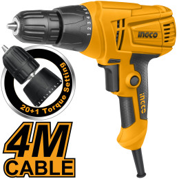 Электрическая дрель-шуруповерт 280 Вт INGCO ED2808