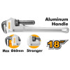 Ключ трубный 450х60мм INGCO HALPW0118 INDUSTRIAL