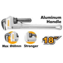 Ключ трубный 450х60мм INGCO HALPW0118 INDUSTRIAL