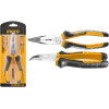 Длинногубцы изогнутые 160 мм INGCO HBNP08168