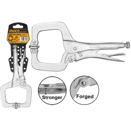 Зажимные клещи 280х100 мм INGCO HCCLW0111 INDUSTRIAL