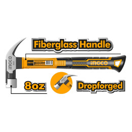 Молоток кровельщика 220 гр. INGCO HCHD0086 INDUSTRIAL