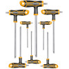 Набор Т-образных шестигранников TORX 8 шт. Т10-Т50 INGCO HHKT8083 INDUSTRIAL