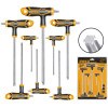 Набор Т-образных шестигранников TORX 8 шт. Т10-Т50 INGCO HHKT8083 INDUSTRIAL