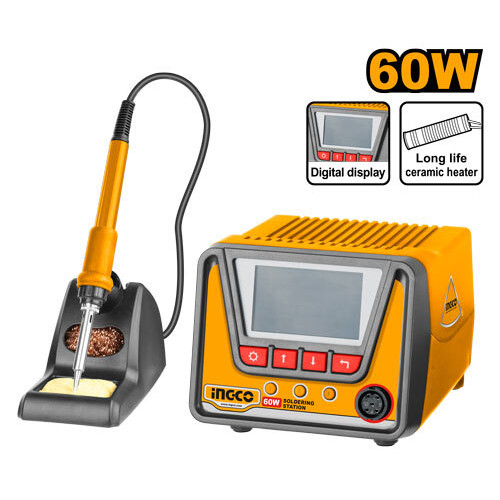 Паяльная станция 60Вт INGCO SI016923