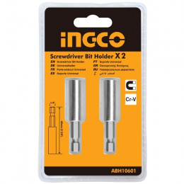 Держатель для бит 2х60 мм. INGCO ABH10601