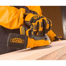 Аккумуляторная эксцентриковая шлифмашина 20B, BL 125мм, без АКБ и ЗУ INGCO CROSLI2002 INDUSTRIAL