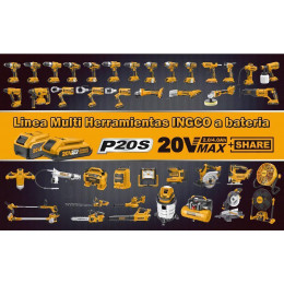 Аккумуляторный фонарь-прожектор 20В Li-Ion INGCO CWLI2025