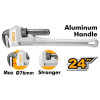 Ключ трубный 600х76мм INGCO HALPW0124 INDUSTRIAL
