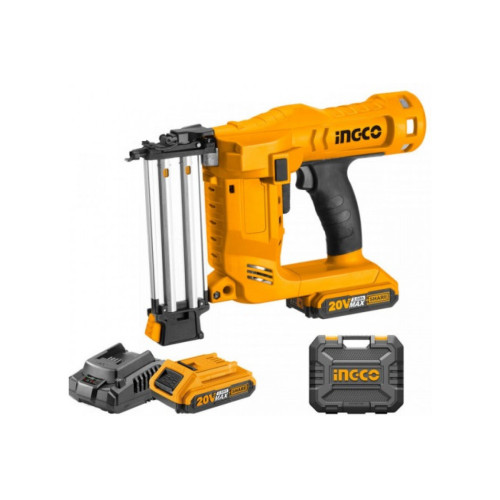 Аккумуляторный гвоздезабиватель нейлер 20Вт 15-50мм INGCO CBNLI2016 INDUSTRIAL