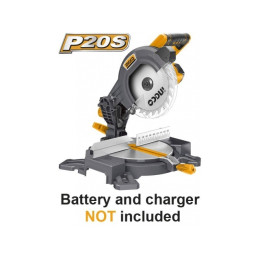 Аккумуляторная торцовочная пила 20В Li-Ion 210мм INGCO CMS2001 INDUSTRIAL