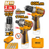 Набор 16В BL винтоверт 170Нм и шуруповерт 60Нм INGCO COSLI240968 INDUSTRIAL