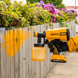 Аккумуляторный краскопульт 20В без АКБ и ЗУ INGCO CSGLI2003