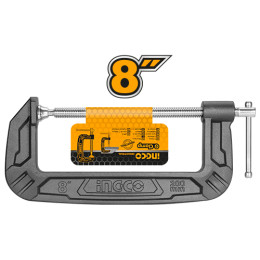 Струбцина G-образная 200 мм INGCO HGC0108 INDUSTRIAL