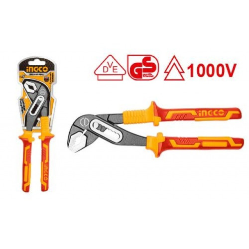 Клещи переставные диэлектрические 250 мм INGCO HIPP28250 INDUSTRIAL