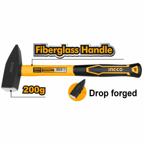 Молоток слесарный 200 г INGCO HMH880200