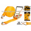 Ремень для крепления багажа с трещоткой 2т-10м-35мм INGCO HRSP2101
