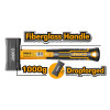 Кувалда с фибергласовой рукояткой 1кг. INGCO HSTH81802 INDUSTRIAL