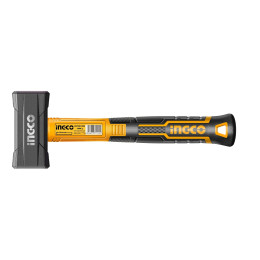 Кувалда с фибергласовой рукояткой 1,5кг. INGCO HSTH81803 INDUSTRIAL