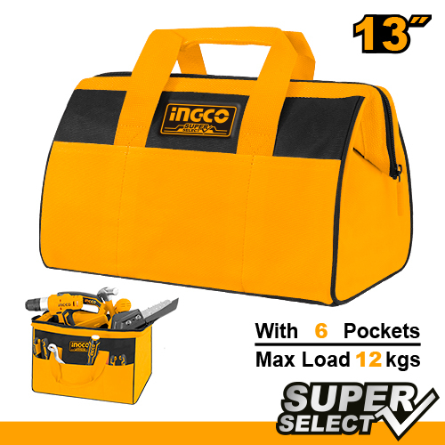 Сумка для инструментов 33х190х200 мм. INGCO SUPER SELECT HTBG281328