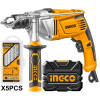 Дрель ударная в кейсе 1100Вт 1.5-13 мм INGCO ID11008-1 INDUSTRIAL