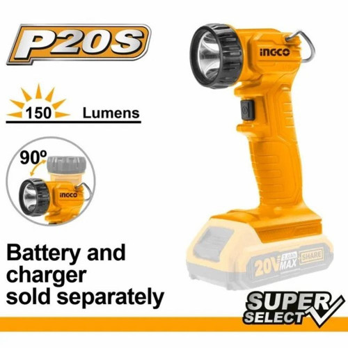 Аккумуляторный фонарь 20В, 1.5Вт, 150Лм без АКБ и ЗУ CWLI2023 SUPER SELECT