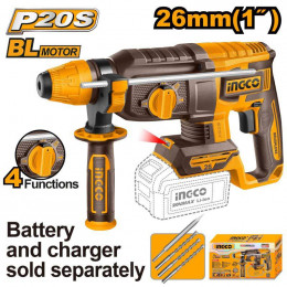Аккумуляторный перфоратор 20В 2,5 Дж, б/щ INGCO CRHLI20268 INDUSTRIAL
