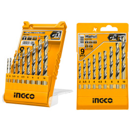 Набор сверл по металлу 9 шт. INGCO AKD1095