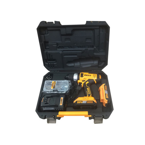 Аккумуляторная дрель-шуруповерт 20В 55Нм 23+1 INGCO CDLI2003 INDUSTRIAL