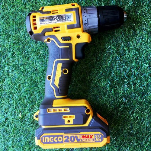 Аккумуляторный шуруповерт 20B Li-ion, 50Hm 15+1 SUPER INGCO CDLI20508 INDUSTRIAL