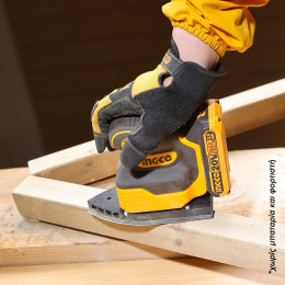 Аккумуляторная вибрационная шлифмашина 20В без АКБ и ЗУ SUPER INGCO CPSLI2014 INDUSTRIAL