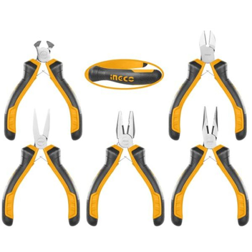 Набор мини плоскогубцев 5 пред. INGCO HMPS01115