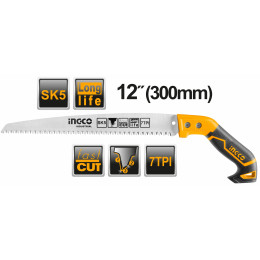 Садовая пила 300 мм. INGCO HPS3008 INDUSTRIAL